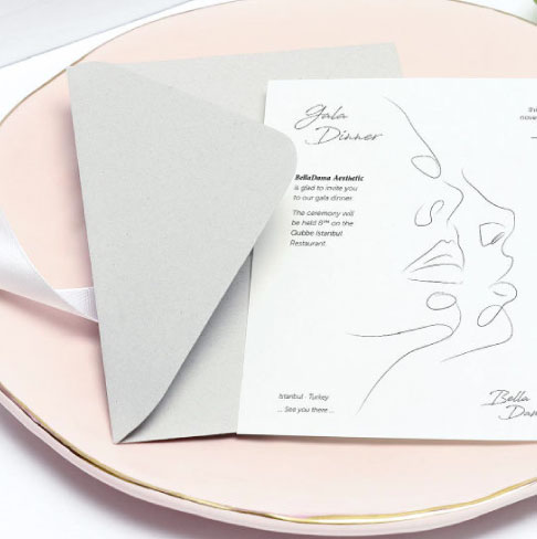 Invitación para evento de gala