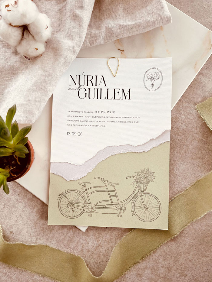 Invitación el perfecto tándem