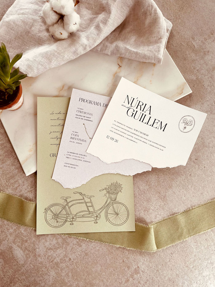 Invitación El perfecto tándem